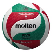 モルテン molten フリスタテック バレーボール5000 5号球 V5M5000 白×赤×緑 白×赤×緑